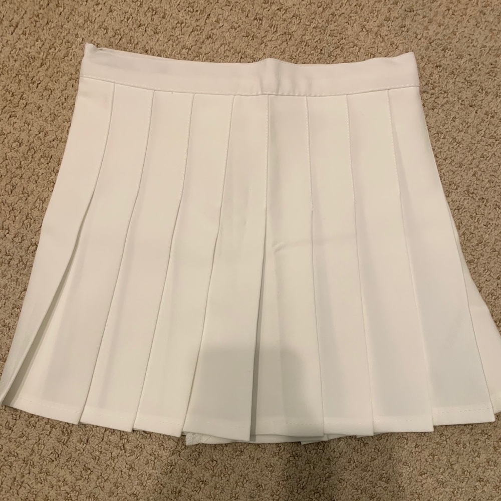 White tennis skirt size S